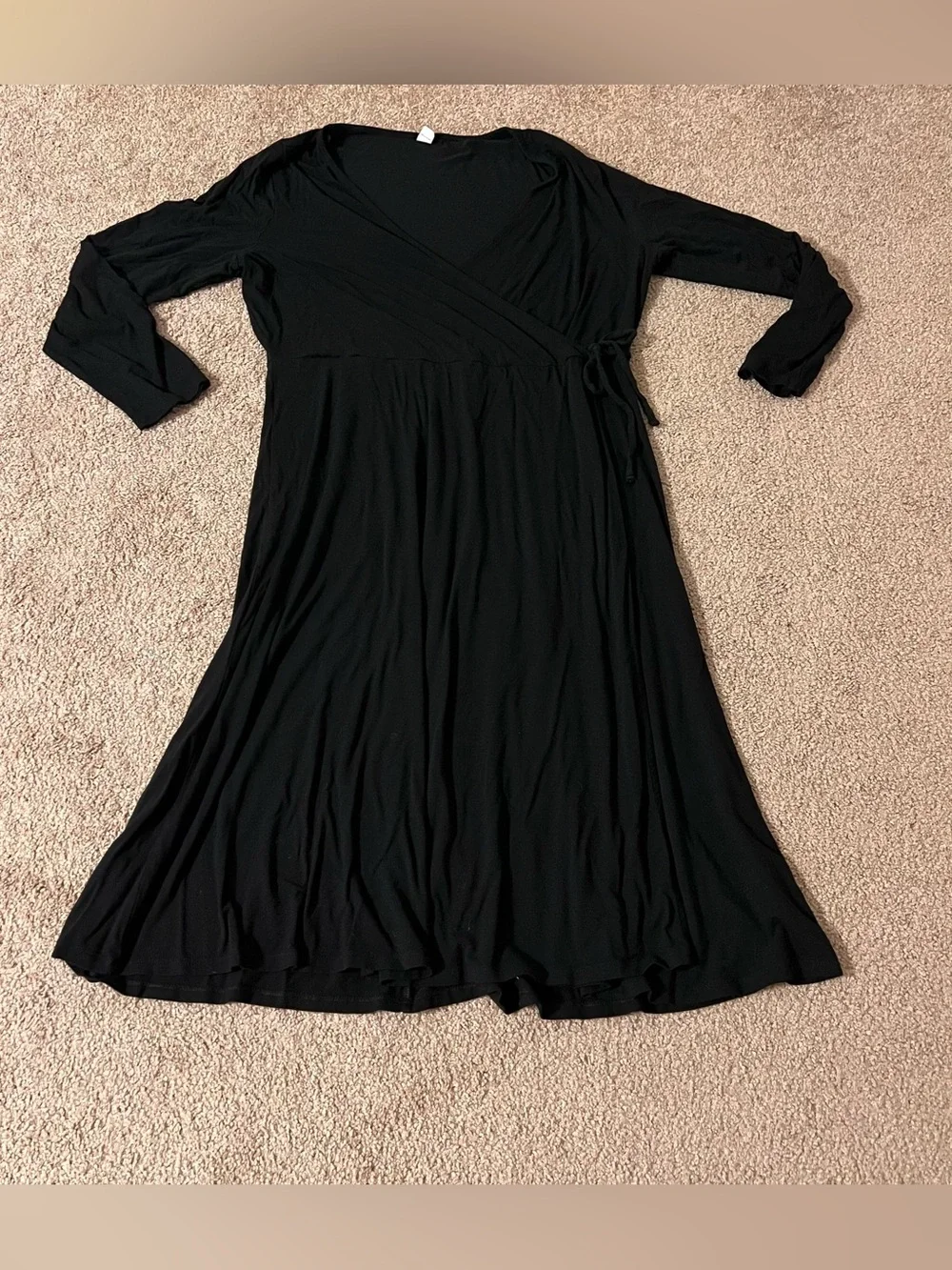 old navy wrap dress Puff-Sleeve Mini Frugal Friday's Workwear Report: Flutter-Sleeve